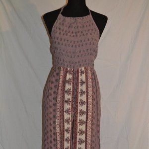 Long dress with shorts underneath